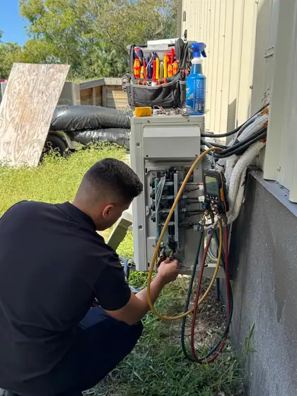 Mini split outdoor unit service