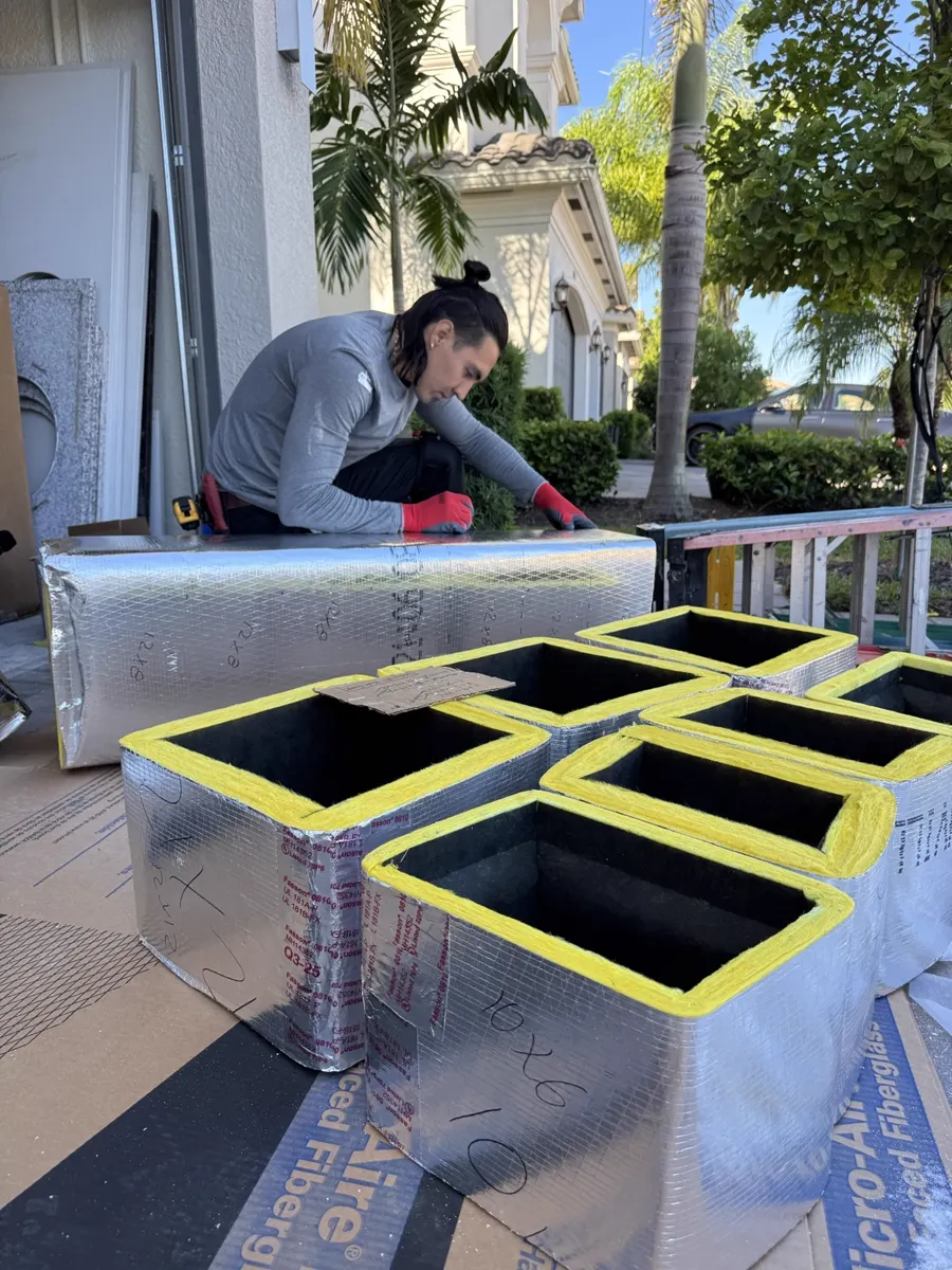 Commercial Duct Cleaning: ACMAN on the job