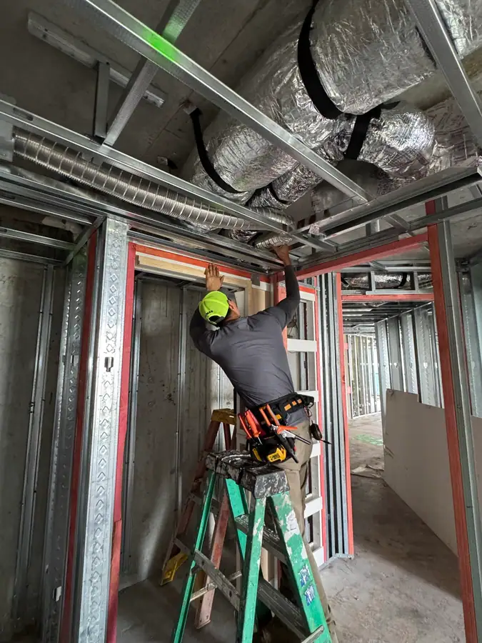 Commercial New Construction HVAC: ACMAN on the job