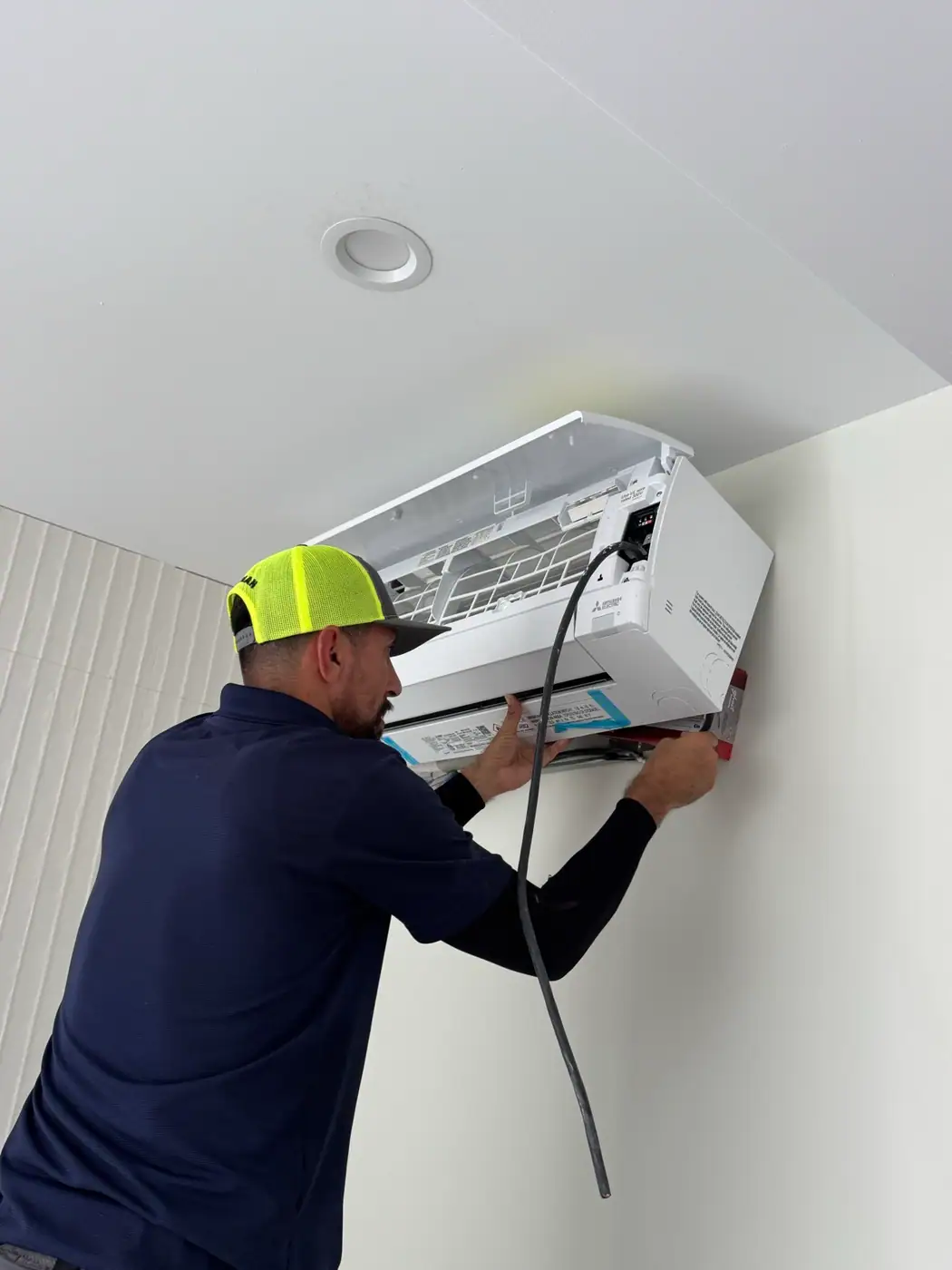Mini Split Installation by an ACMAN technician